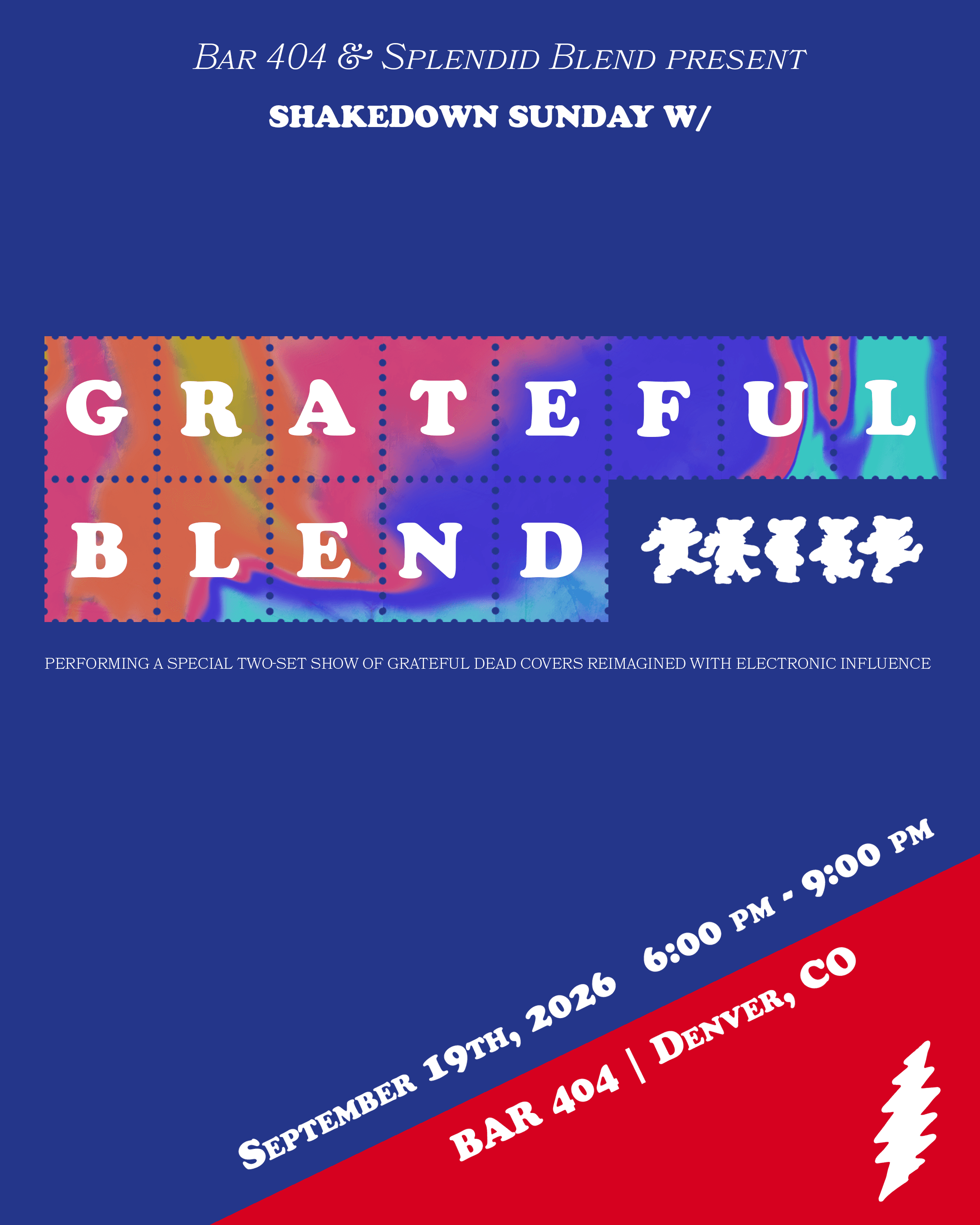 Poster for Splendid Blend at Bar 404